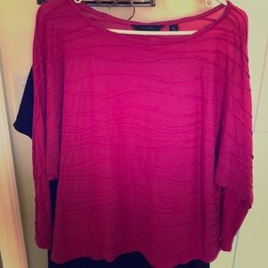 Hot pink blouse